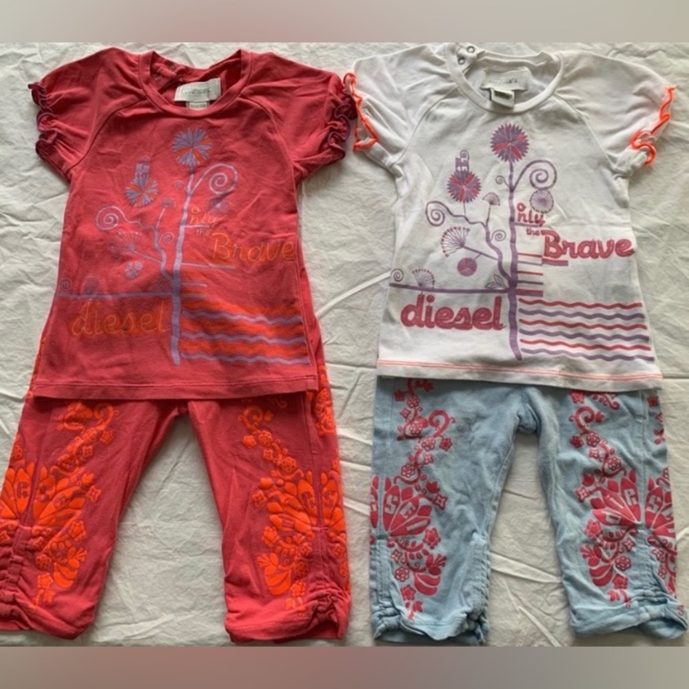 Diesel toddler mix and match sets